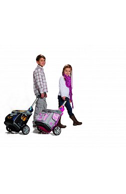 newschool SHOPPER®  ALUMINIUM - školní vozíky na kolečkách