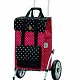 Obrázek pro Nákupní taška na kolečkách Andersen Royal Shopper® Rul, červená, 51l, kolečka s kuličkovými ložisky