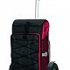 Obrázek pro Nákupní taška Andersen TURA SHOPPER® THOR, nafukovací kolečka s kuličkovými ložisky, červená