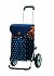 Nákupní taška na kolečkách Andersen Royal Shopper® Lily, oranžová, 41, kolečka s kuličkovými ložisky