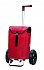 Taška na kolečkách Andersen TURA SHOPPER® ORTLIEB, nafukovací kolečka s kuličkovými ložiskami, červená