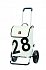 Luxusní taška na kolečkách Andersen ROYAL SHOPPER® 360° LUV 28, kolečko standard, bílá, 40l