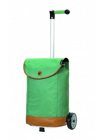 Nákupní taška na kolečkách Andersen Unus Shopper Emil zelená