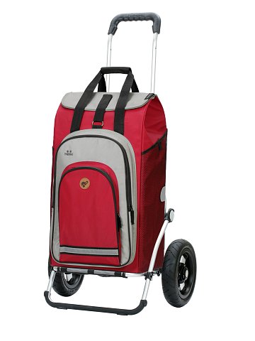 Nákupní taška na kolečkách  Andersen Royal Shopper Hydro 2.0 červená, 62l