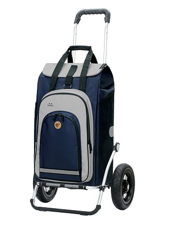 Nákupní taška na kolečkách  Andersen Royal Shopper Hydro 2.0 modrá, 62l