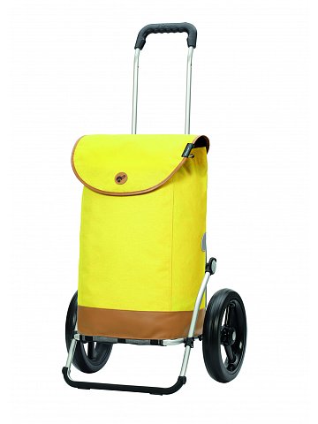 Nákupní taška na kolečkách Andersen Royal Shopper Emil žlutá