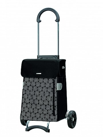 Nákupní taška na kolečkách Andersen SCALA SHOPPER® MUNA, černá, 34l