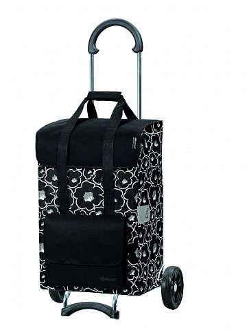Nákupní vozík na kolečkách Andersen SCALA SHOPPER® ALBA, černá, 48l