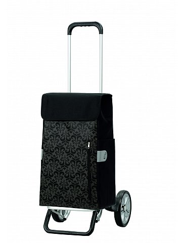 Nákupní taška na kolečkách Andersen ALU STAR SHOPPER® DIVA, černá, 43l