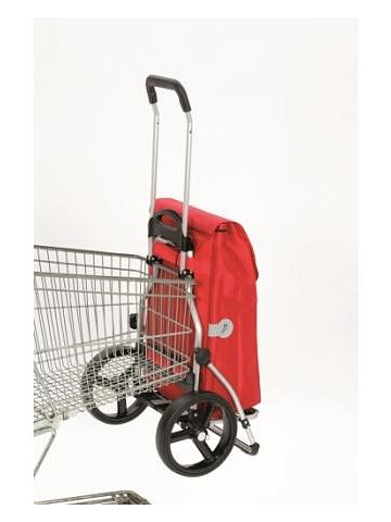 Luxusní taška na kolečkách Andersen ROYAL SHOPPER® ORTLIEB,stříbrná,kolečko standard, 49l