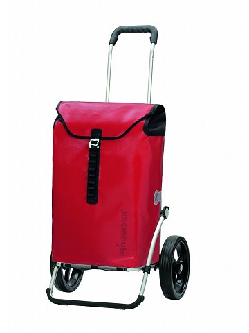 Luxusní taška na kolečkách Andersen ROYAL SHOPPER® ORTLIEB,červená,kolečko standard, 49l