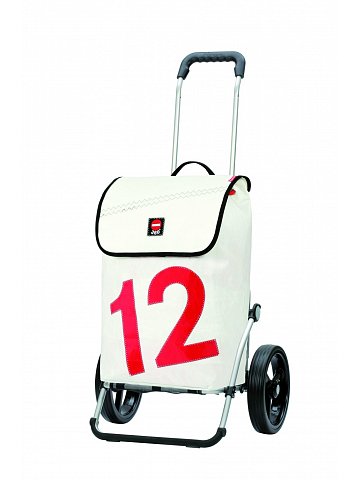 Luxusní taška na kolečkách Andersen ROYAL SHOPPER® 360° LUV 12, kolečko standard, bílá, 40l