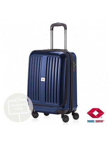 Kufr na kolečkách Hauptstadtkoffer X-BERG, 42l, TSA zámek, tmavě modrý, lesklý
