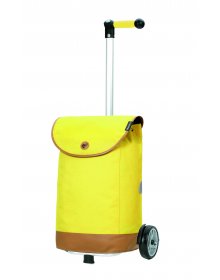 Nákupní taška na kolečkách Andersen Unus Shopper Emil žlutá