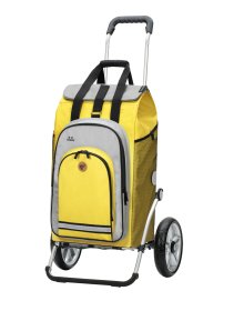 Nákupní taška na kolečkách  Andersen Royal Shopper Hydro 2.0 žlutá, 62l