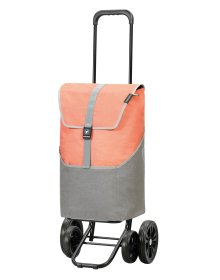 Nákupní taška na kolečkách  Andersen Quattro Shopper Vigo oranžová, 46l