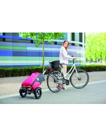 Ostatní zákazníci doporučují Přípojný mechanismus Andersen R1-BigEasy k připojení tašky na kolečkách  k jízdnímu kolu, bez zámku